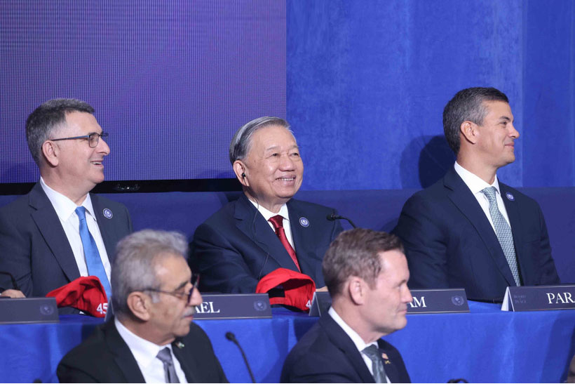 Tổng Bí thư Tô Lâm tham dự cuộc họp khai mạc Hội đồng Hòa bình về Dải Gaza